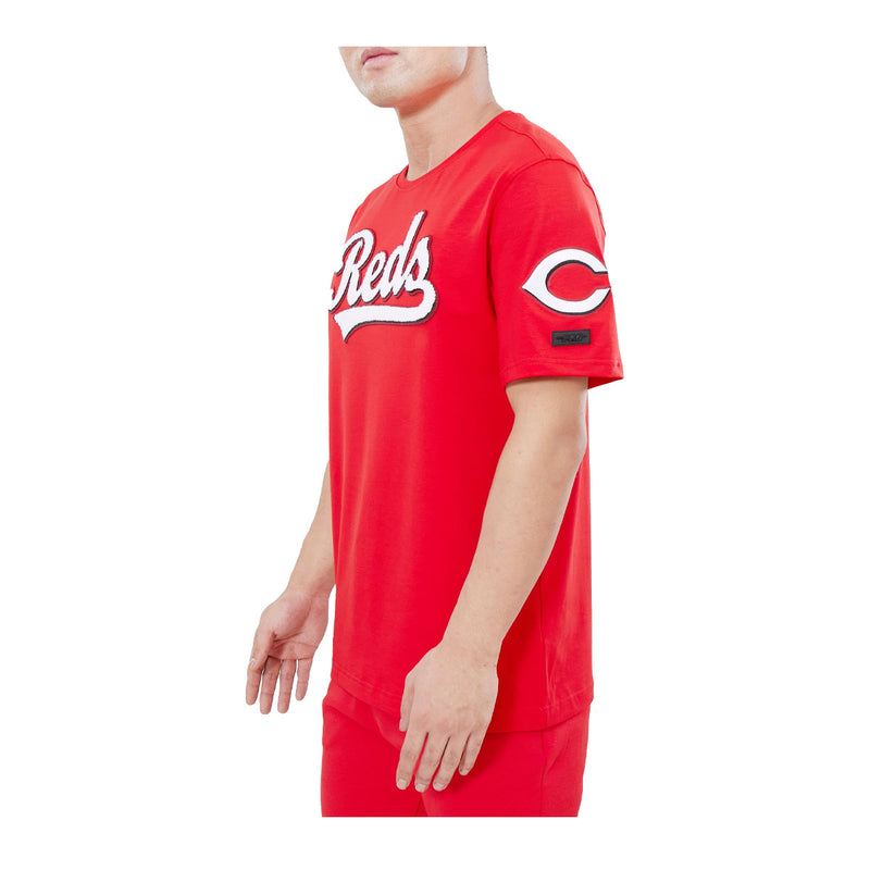 Pro Standard Mens MLB Cincinnati Reds Pro Team Crew Neck T-Shirt LCR131627-RED Red