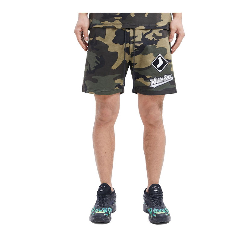Pro Standard Mens NBA Chicago Bulls Stacked Logo Shorts LCW332668-CAM Camouflage