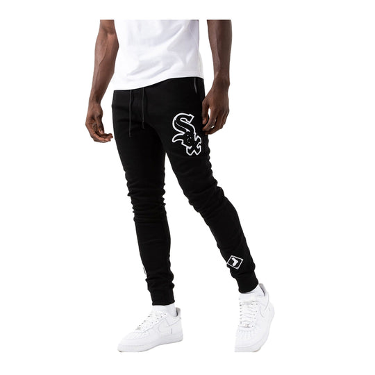 Pro Standard Mens MLB Chicago White Sox Logo Joggers LCW431561-BLK Black