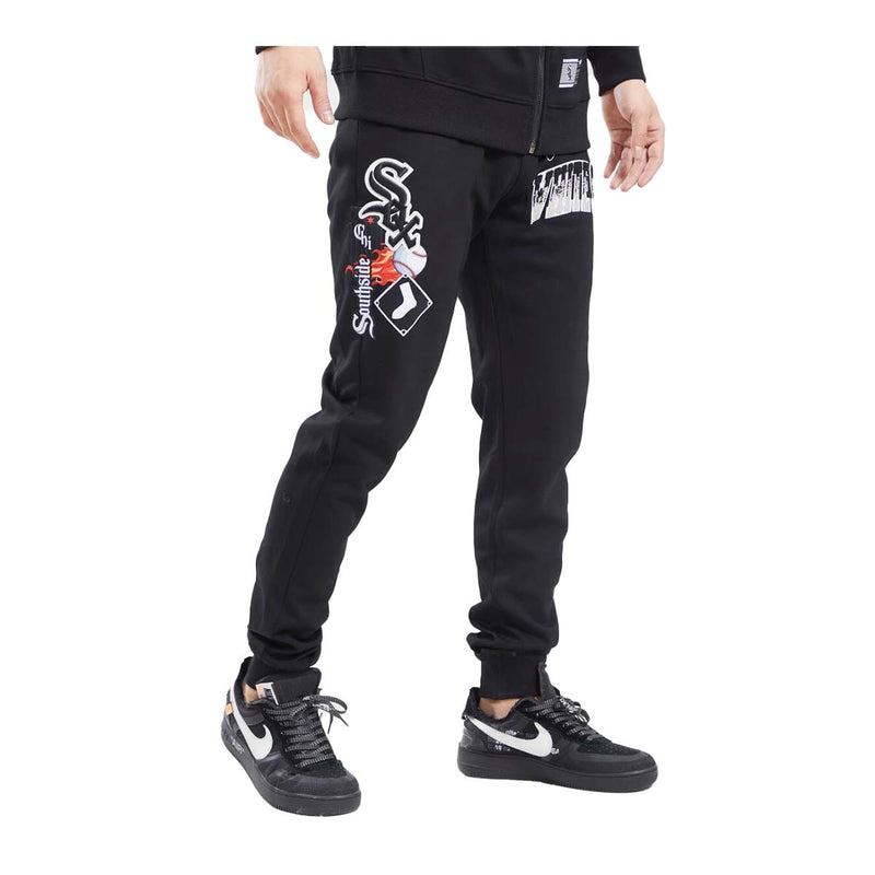 Pro Standard Mens MLB Chicago White Sox Home Town Joggers LCW433349-BLK Black