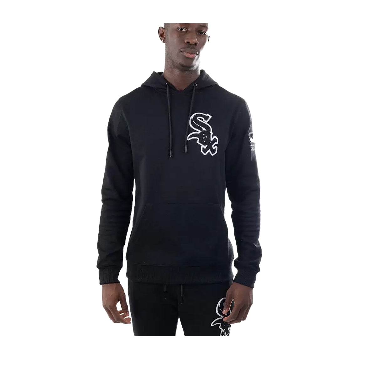 Pro Standard Mens MLB Chicago White Sox Logo Hoodie LCW531171-BLK Black