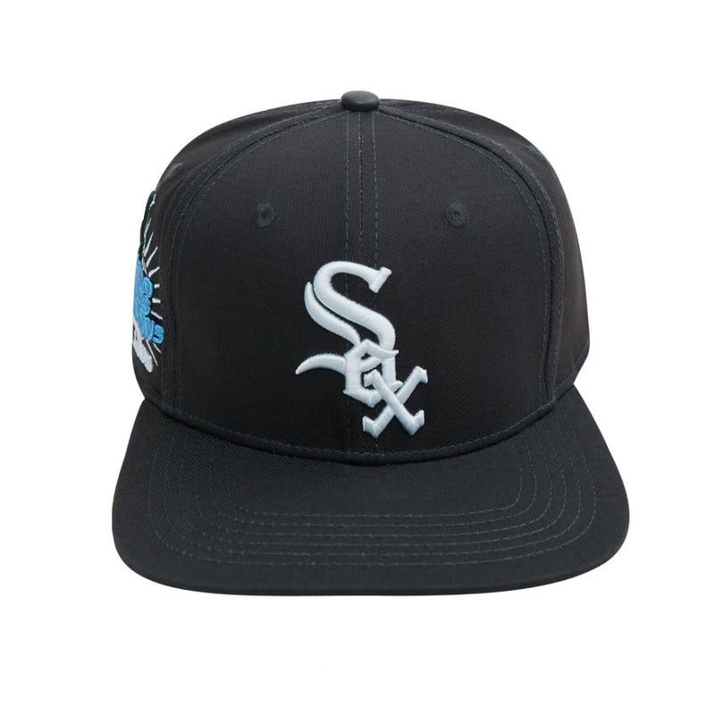 Pro Standard Mens MLB Chicago White Sox Ps Ws Color Snapback Hat LCW732190-CHA Charcoal