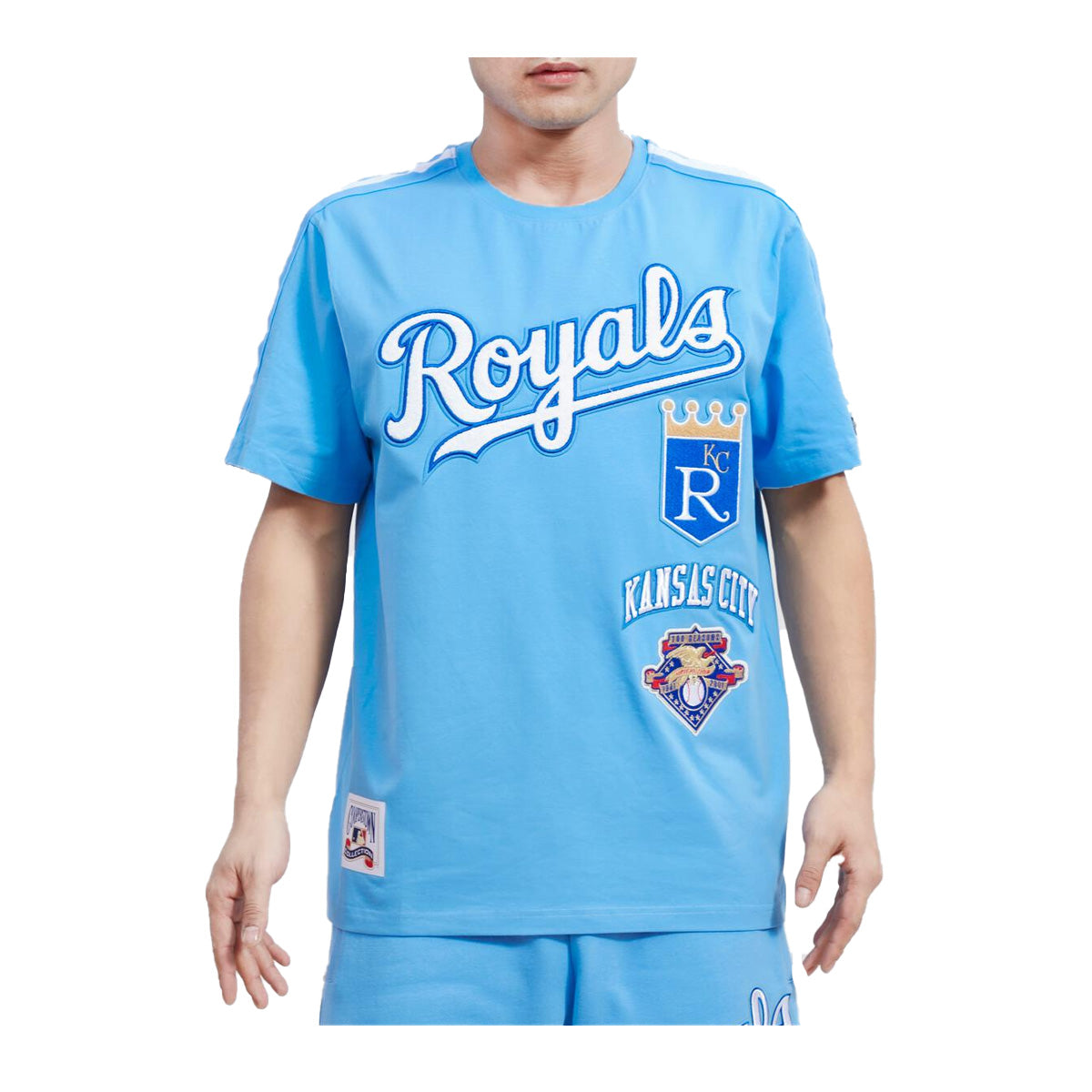 Kansas City Royals Retro Button Up Jersey Stitched Men Size XL MLB