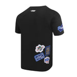 Pro Standard Mens MLB Los Angeles Dodgers Top DIY Pick Stitch Crew Neck T-Shirt LLD1314894-BLK Black