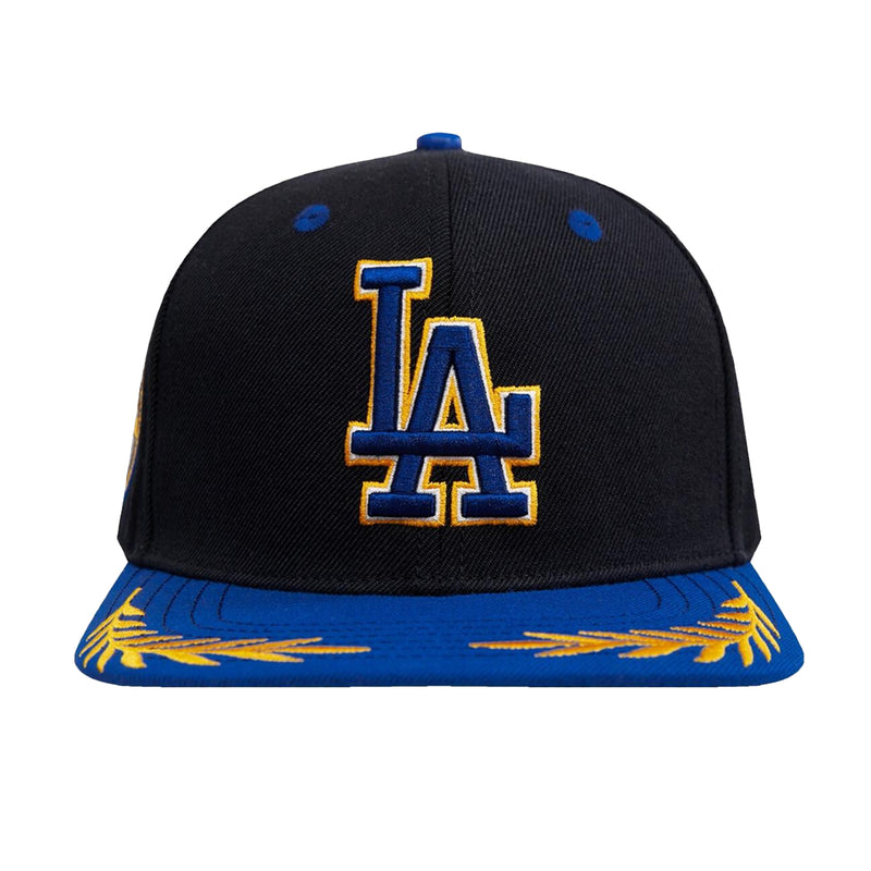 Pro Standard Unisex MLB Los Angeles Dodgers Primary Logo Visor Elite Classic Snapback Hat LLD737269-BDB Black/Dodger Blue