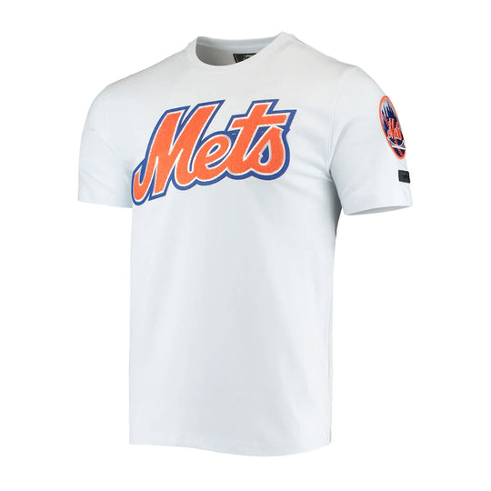 Pro Standard Mens MLB New York Mets Pro Team Crew Neck T-Shirt LNM131583-WHT White