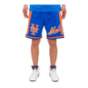 Pro Standard Mens MLB New York Mets Retro Classic Dk 2.0 Shorts LNM335555-ROR Royal/Orange/Royal