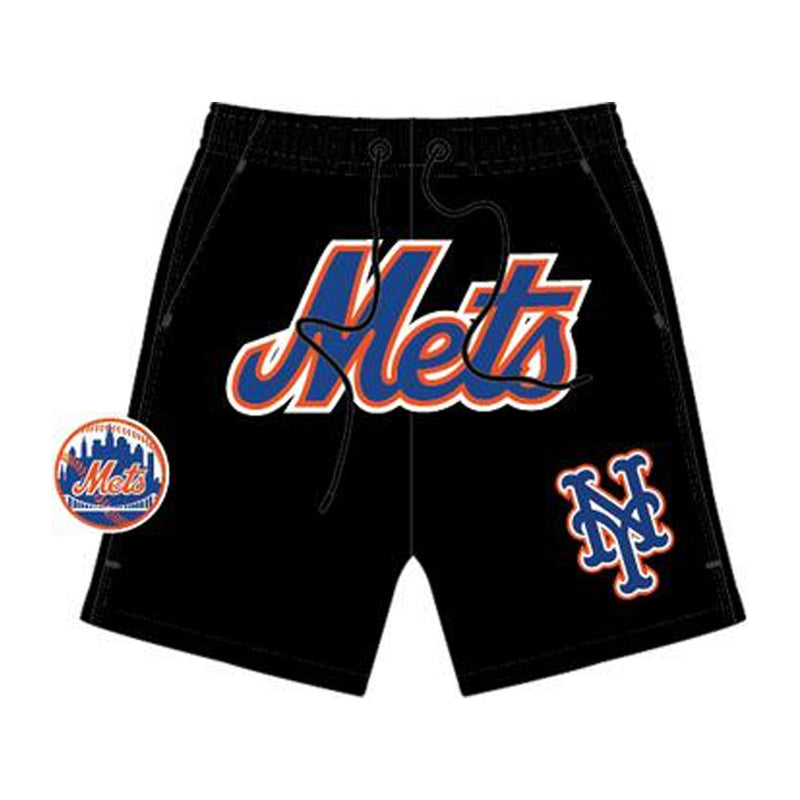 Pro Standard Mens MLB New York Mets Classic Shorts LNM336809-BLK Black