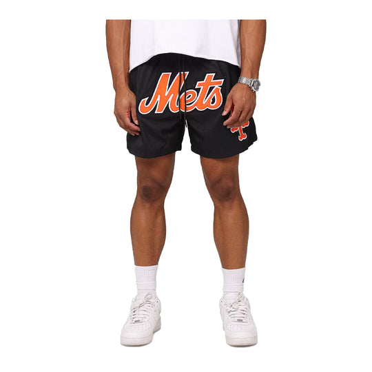 Pro Standard Mens MLB New York Mets Classic Shorts LNM336809-BLK Black