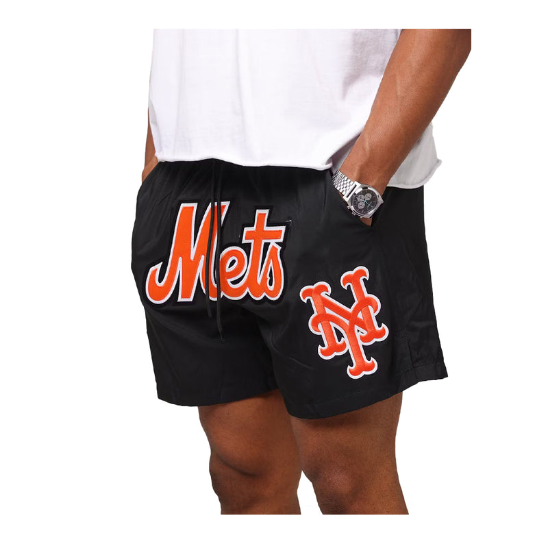 Pro Standard Mens MLB New York Mets Classic Shorts LNM336809-BLK Black
