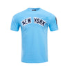 Pro Standard Mens MLB New York Yankees Pro Team Crew Neck T-Shirt LNY131148-UNI Blue