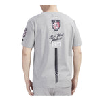 Pro Standard Mens MLB New York Yankees Fast Lane Multi Crew Neck T-Shirt LNY1314543-HGR Heather Grey