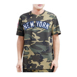 Pro Standard Mens MLB New York Yankees Logo Pro Team Crew Neck T-Shirt LNY132594-CAM Camouflage