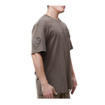 Pro Standard Mens MLB New York Yankees Neutral CJ Drop Shoulder Crew Neck T-Shirt LNY136855-DKT Dark Taupe