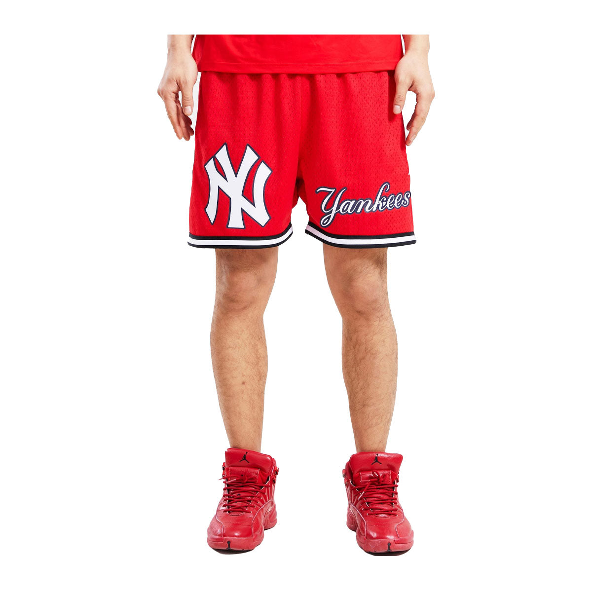 Pro Standard Mens MLB New York Yankees Shorts LNY333053-RED Red