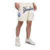 Pro Standard Mens MLB New York Yankees Classic Shorts LNY336793-EGG Eggshell