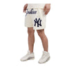 Pro Standard Mens MLB New York Yankees Classic Shorts LNY336793-EGG Eggshell