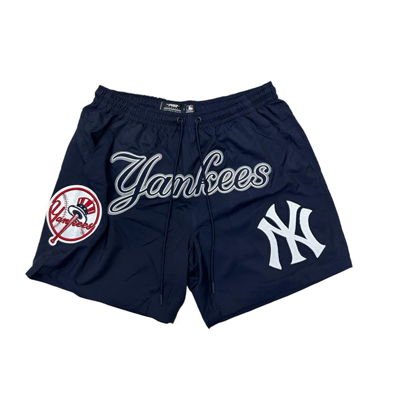 Pro Standard Mens MLB New York Yankees Classic Shorts LNY336793-MDN Midnight Navy