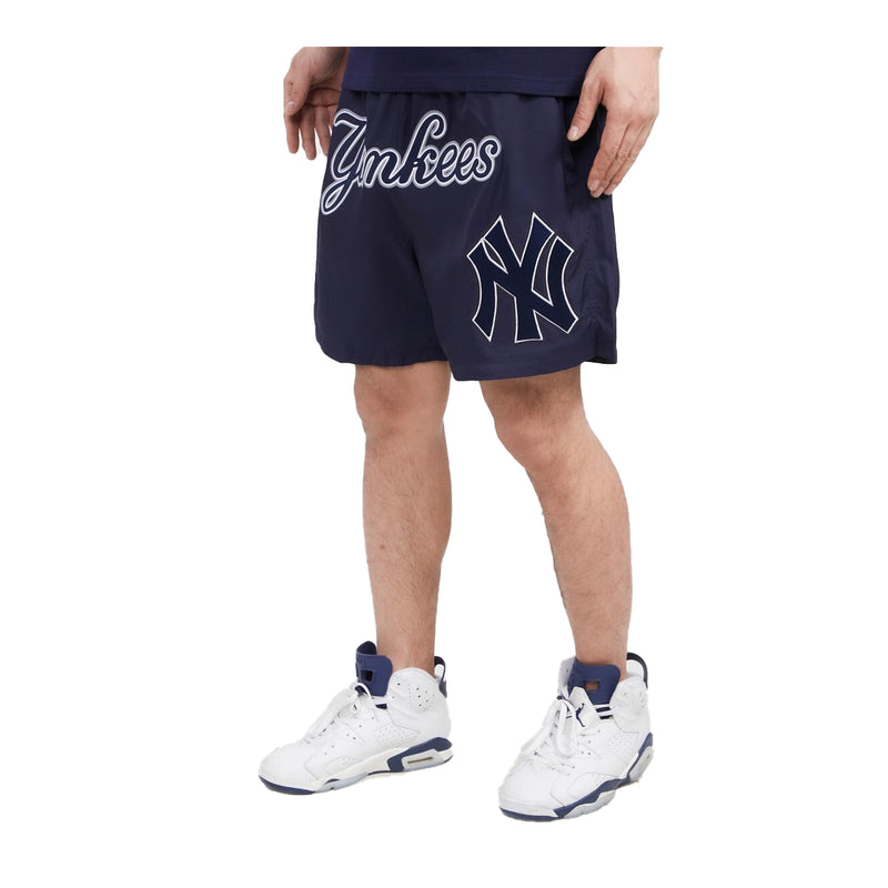 Pro Standard Mens MLB New York Yankees Classic Shorts LNY336793-MDN Midnight Navy