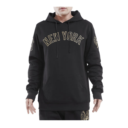 Pro Standard Mens MLB New York Yankees Black & Gold DK FZ PO