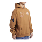 Pro Standard Mens MLB New York Yankees Paint The City Drop Shoulder Fleece PO Hoodie LNY5314695-CBR Clay Brown