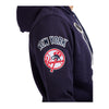 Pro Standard Mens MLB New York Yankees Mash Up Hoodie LNY533335-MDN Midnight Navy/White