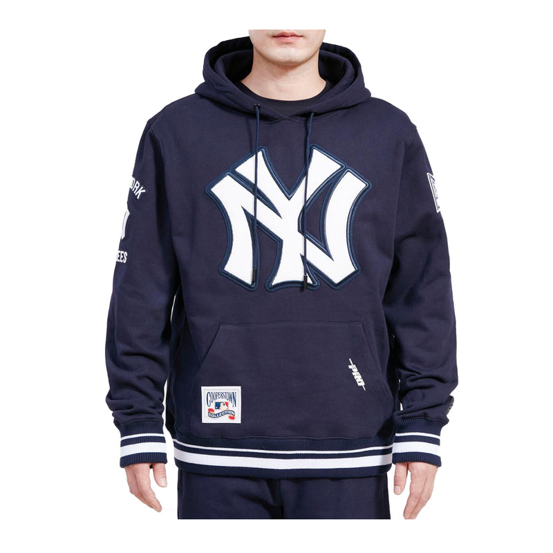 Pro Standard Mens MLB New York Yankees Retro Classic Hoodie LNY535126-MDN Midnight Navy