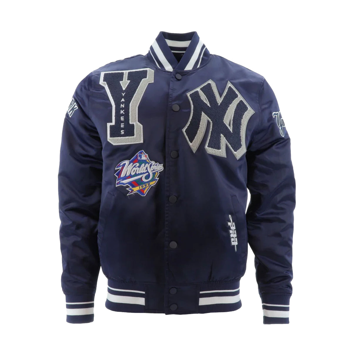 Jackets New Era New York Yankees MLB Team Logo Bomber Jacket Black