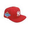Pro Standard Mens MLB New York Yankees 1996 World Series Side Patch Snapback Hat LNY732175-RD Red