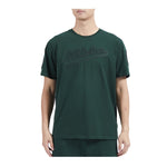Pro Standard Mens MLB Oakland Athletics Triple Tonal Single Jersey Crew Neck T-Shirt LOA1314517-FOR Forest Green