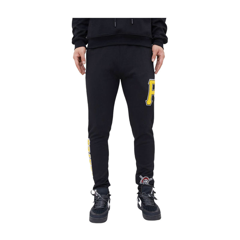 Pro Standard Mens MLB Pittsburgh Pirates Joggers LPP431591-BLK Black