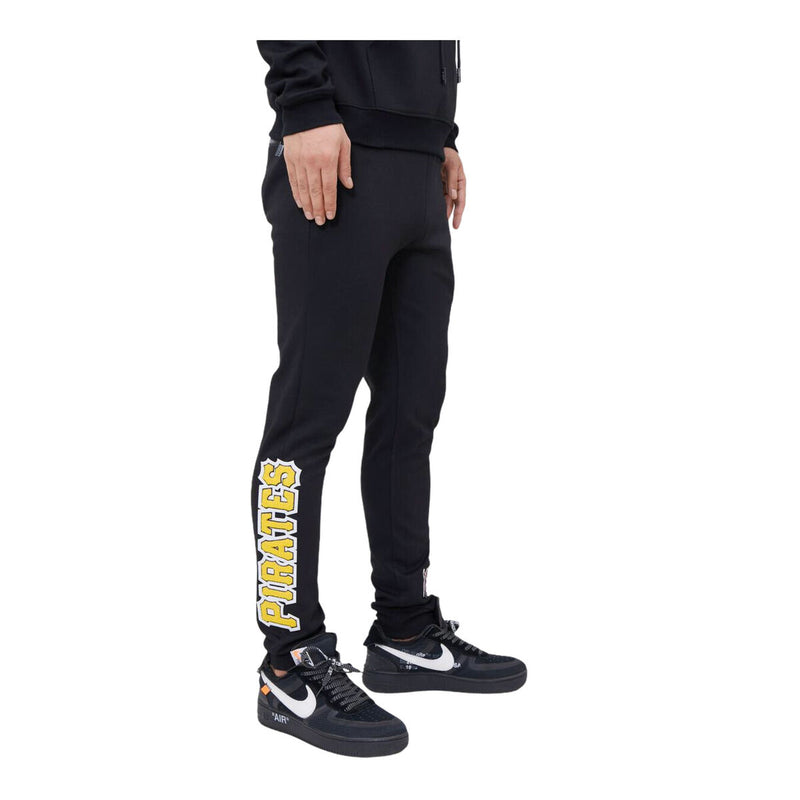 Pro Standard Mens MLB Pittsburgh Pirates Joggers LPP431591-BLK Black