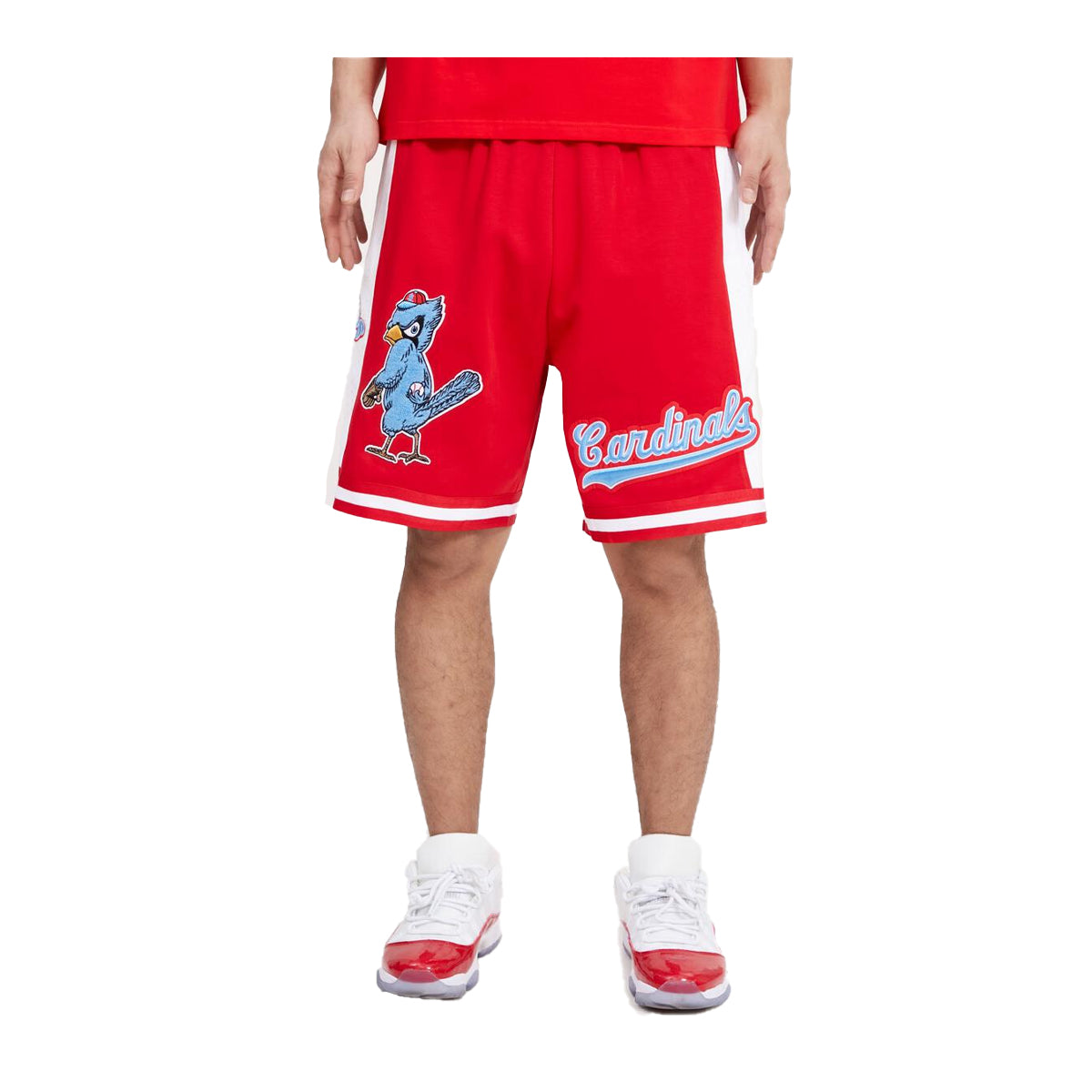 Men's Pro Standard White St. Louis Cardinals Team Logo Shorts