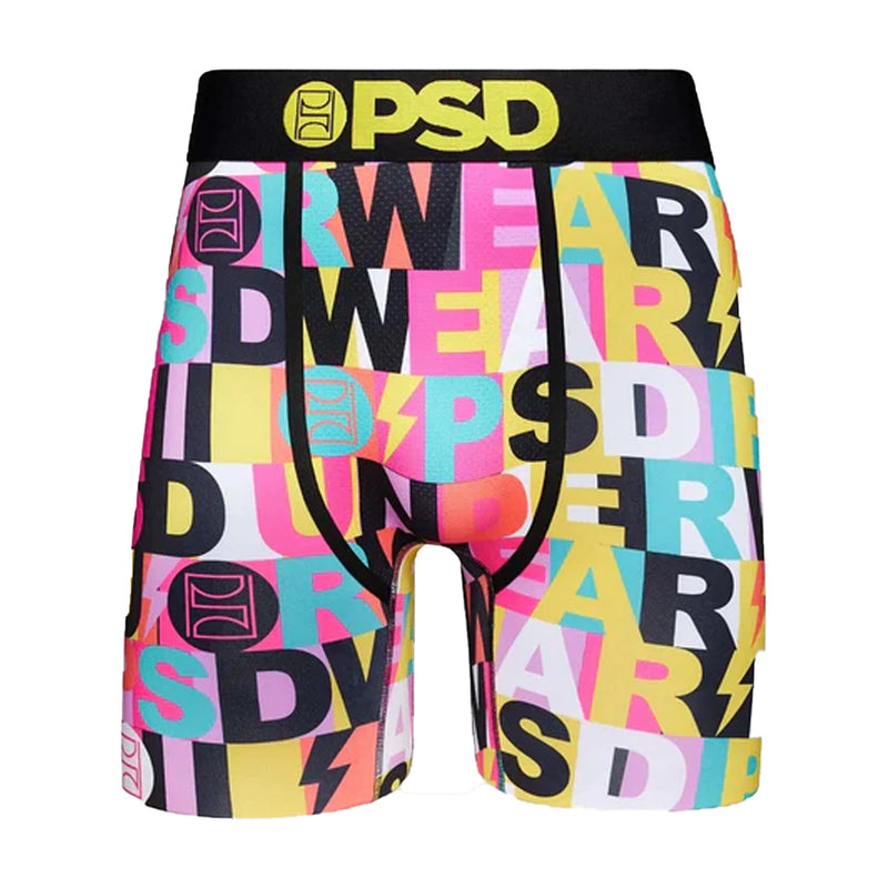 PSD Mens Bolts Boxer Brief 123180073-MUL Multi Color