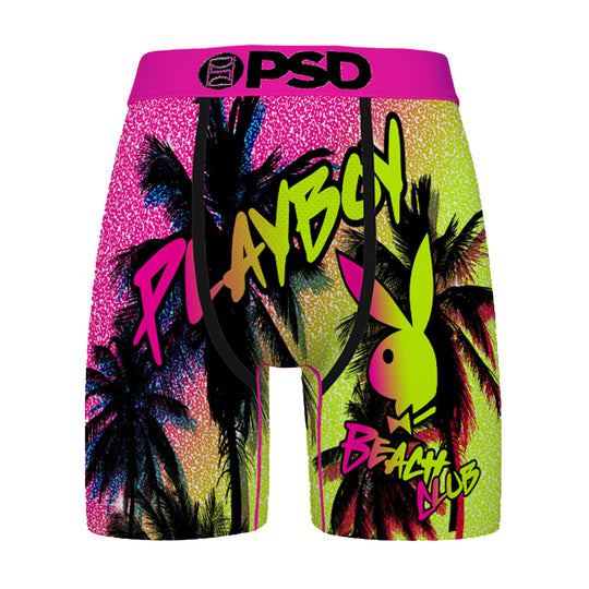 PSD Mens Playboy Beach Club Boxer Brief 124180093-MUL Multicolor
