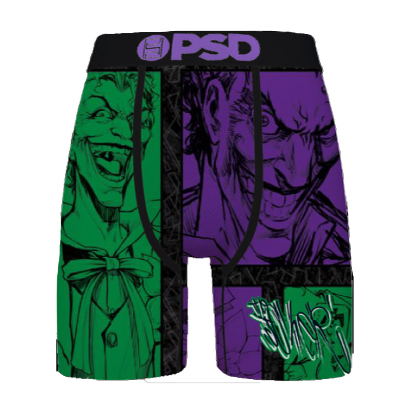 PSD Mens The Joker Split Boxer Brief 124180170-MUL Multicolor