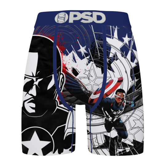 PSD Mens Falcon Cap Boxer Brief 124180173-MUL Multicolor