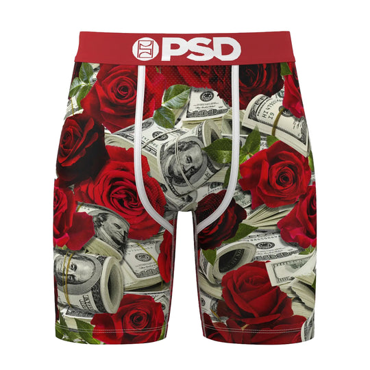 PSD Mens Stacks & Roses Boxer Brief 125180056-MUL Multicolor