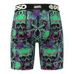 PSD Mens Bp Skulls Glow Boxer Brief 125180234-MUL Multicolor