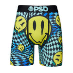 PSD Mens Rave Smiles Boxer Brief 222180047-BLK Black