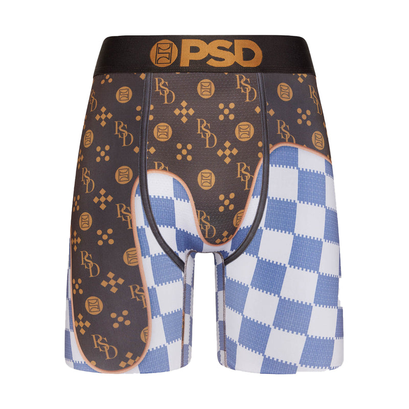 PSD Mens Luxe 2Tone Boxer Brief 323180032-MUL Multicolor