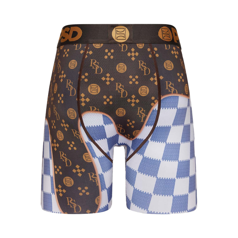 PSD Mens Luxe 2Tone Boxer Brief 323180032-MUL Multicolor