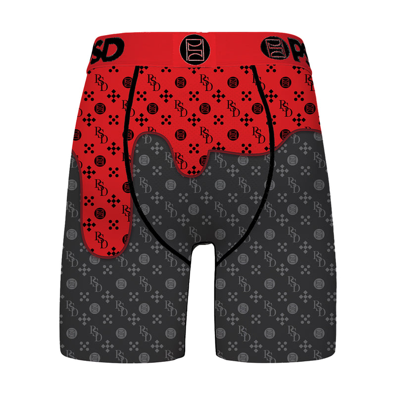 PSD Mens WF Lux Drip Boxer Brief 324180037-MUL Multicolor