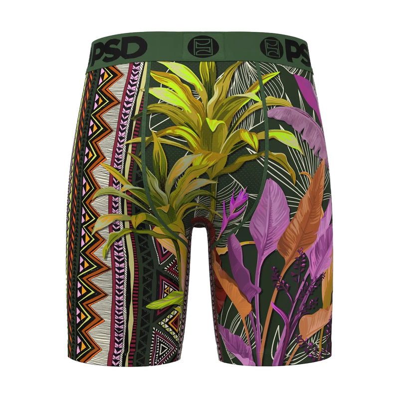 PSD Mens Aztec Fronds Boxer Brief 324180058-MUL Multicolor