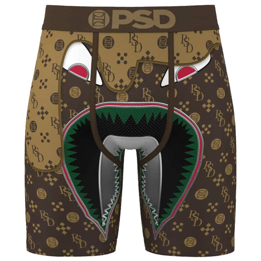 PSD Mens Wf Luxe Drip Brn Boxer Brief 324180333-MUL Multicolor