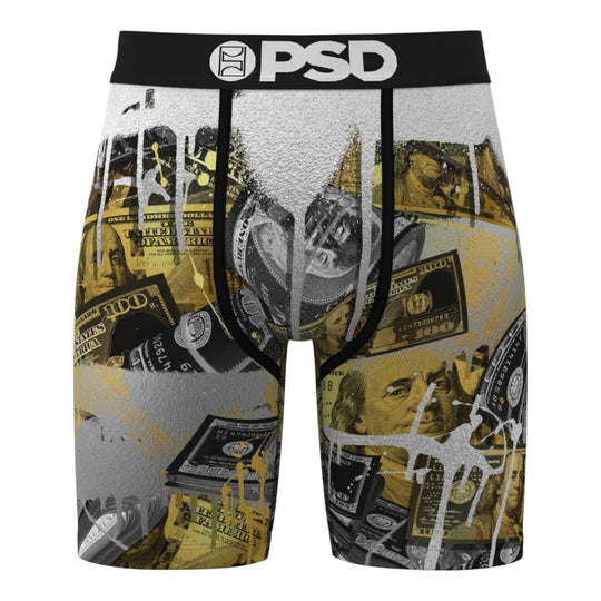 PSD Mens Money Metal Boxer Brief 325180033-MUL Multicolor
