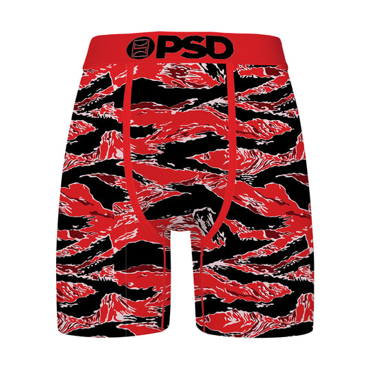 PSD Mens Red Tiger Boxer Brief 326180085-MUL Multicolor