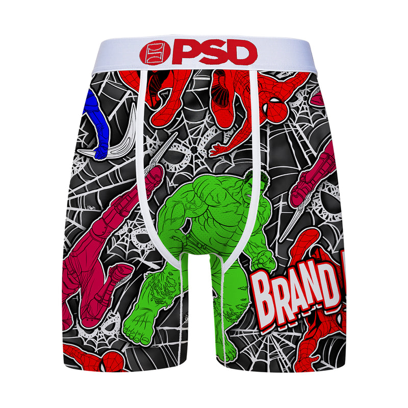 PSD Mens Spider Foes Boxer Brief 326180170-MUL Multicolor