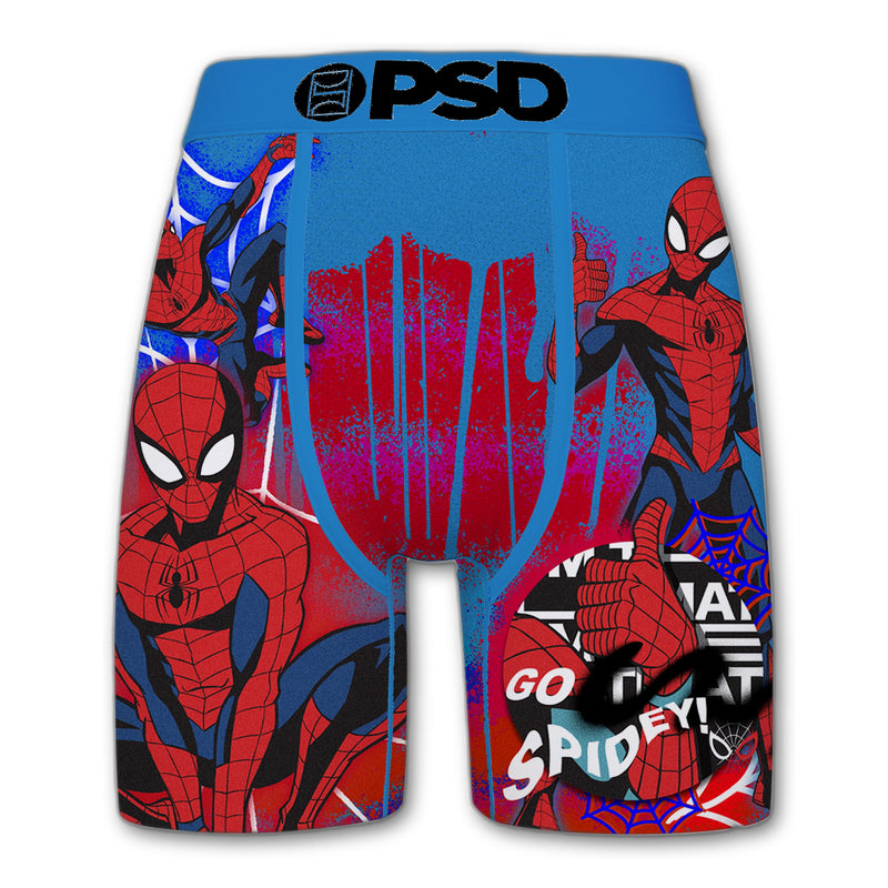 PSD Mens Peter Parker Drip Boxer Brief 424180014-MUL Multicolor