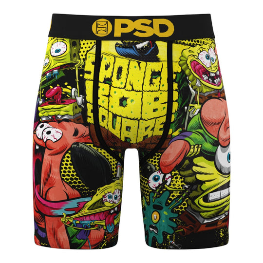 PSD Mens Sb Krabby Patty Boxer Brief 425180016-MUL Multicolor